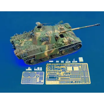 Plastikový model Royal Model 1/35 Panther G (for Tamiya kit)