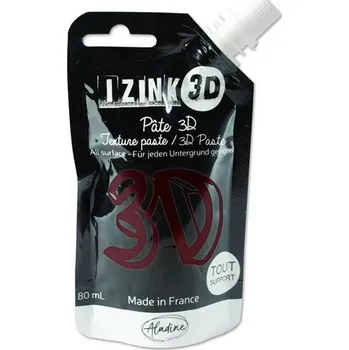 Reliéfní pasta 3D IZINK - ambre, hnědá, 80 ml
