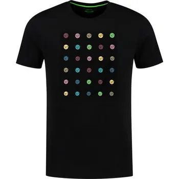 Rybářské oblečení Korda Triko Dot Tee Black - 4XL