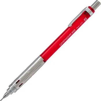 Grafitová tužka Mikrotužka Pentel GraphGear PG315 - červená 0,5mm