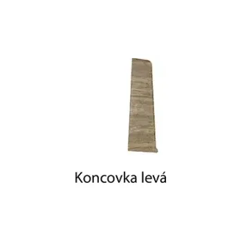 Podlahová lišta Ukončení levé SLK 60 Q Döllken, 3585