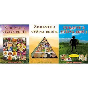 Cizojazyčná kniha Potravinové zdroje, výživa a zdravie ľudí 1.-3. diel (Komplet)