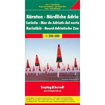 AK 716 Korutany, severní Jadran 1:200 000 / automapa + mapa volného času