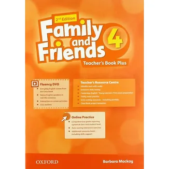 Anglický jazyk Family and Friends 4 Teacher's Book Plus (2nd)