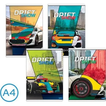 Sešit Sešit A4 linka 52l Drift mix