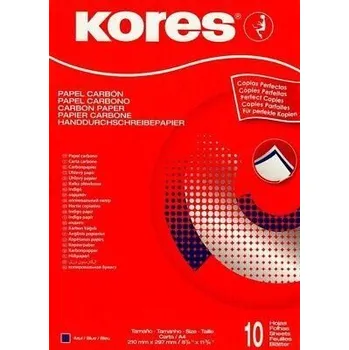 Papír Uhlový papír 1200 A4 21 x 29,7 cm / modrý propisovací / 10 listů