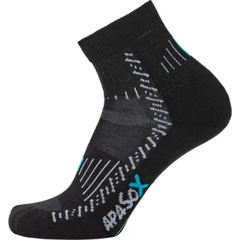 Pánské ponožky APASOX ponožky ELBRUS medium černá Velikost: 43-47