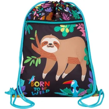 Školní sáček Colorino dětský stahovací vak Wildkid