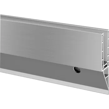 Zábradlí Easy Glass Pro "Y", základní profil, boční montáž Easy Glass Pro "Y", základní profil, boční montáž, délka 5000 mm, bez otvorů, hliník, kartáčovaný, eloxovaný