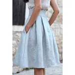 Lotika Lotika lněná sukně s brokátovým vzorem 944505