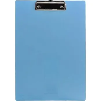 Psací podložka zavírací&nbsp; "FO-CB011", modrá, plast, A4, FLEXOFFICE