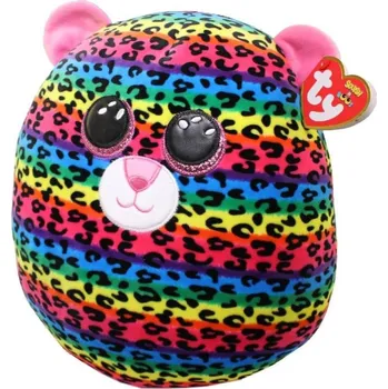 Hračka Ty Squish-a-Boos DOTTY - vícebarevný leopard 30 cm