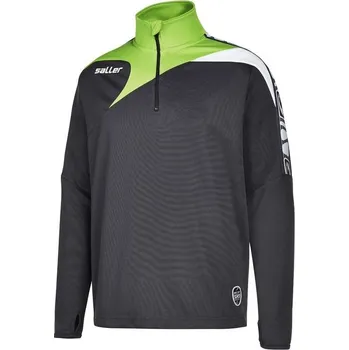 saller tréninková mikina REACTIV BARVA: 604 antracit-jablečná zeleň-bílá, Velikost: S