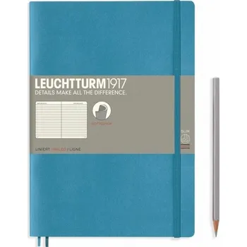 Blok Zápisník Nordic Blue, Softcover, Composition (B5), 123 p., linkovaný