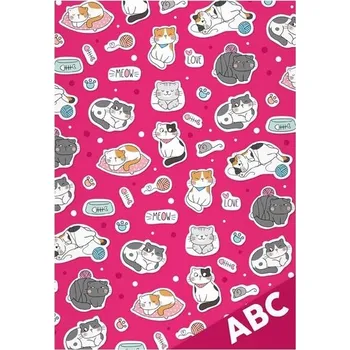 desky na sešit Desky na ABC MFP Cats
