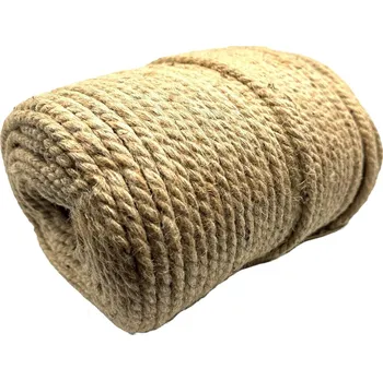 Lano Sisalové lano 6mm 200m - přírodní