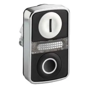 Stykač Schneider Electric ZB4BW7A1721 Ovládací hlavice dvoutlačítková se signálkou