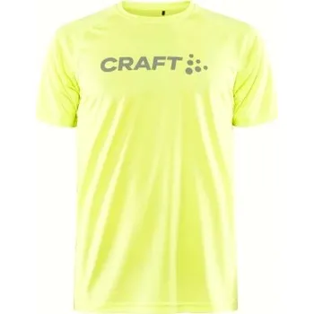 Běžecké oblečení Triko CRAFT CORE Unify Logo - 541000 giallo, L