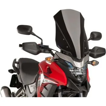 Plexi štít Puig TOURING černé Honda CB500X (16-24)