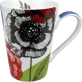 Moderní květiny - hrnek