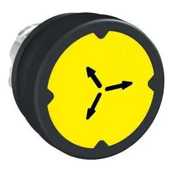 vypínač a zásuvka Schneider Electric ZB4BC58009RA Ovládací hlavice stiskací, žlutá, se symbolem