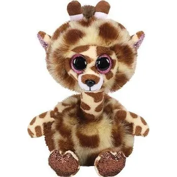 Hračka TY Boos GERTIE - žirafa s dlouhým krkem 24 cm