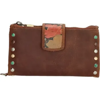 Peněženka Dámská kožená peněženka Micmacbags 20332 hnědá | Cooltovka.cz