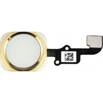Domovské tlačítko + flex kabel zlatá pro Apple iPhone 6 / 6 Plus pro_OEM