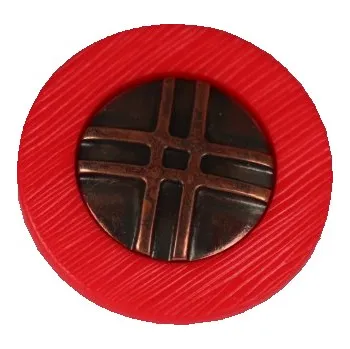 Knoflík Knoflík dámský DILL 70071/23 332/A2 červ/mos -