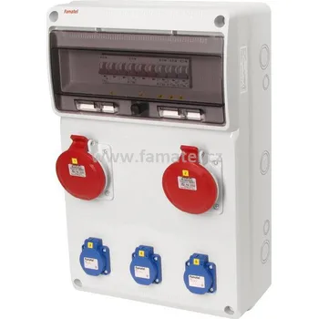 Rozvaděč Famatel v472 - ZSF30002000.0 /3952 Zás.skříň IP44 jištěná bez chrániče