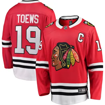 Fanatics Pánský dres Chicago Blackhawks NHL #19 Jonathan Toews Breakaway Alternate Jersey Velikost: S, Distribuce: USA