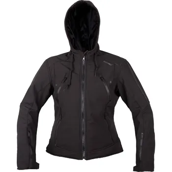 W-tec Dámská softshellová moto bunda Dyte (Barva: černá, Velikost: XL)