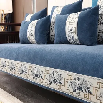 Univerzální čisticí prostředek Protiskluzový univerzální žinylkový kryt na pohovku - 10,70x150cm