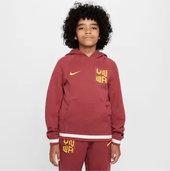 Nike Liverpool Pullover Hoodie Juniors Red 9-10 let