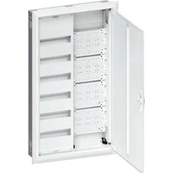 Rozvaděč Hager FWU62K1 Rozvaděč zapuštěný FWU IP30, tř. ochr.II, multimediální, 950x550x110, 72 mod. + MP, perf. dveře