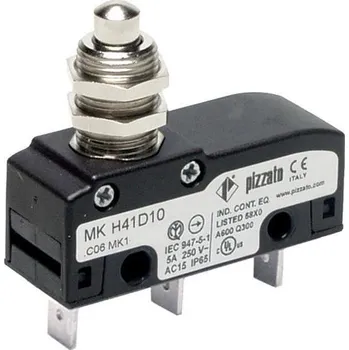 spínaný zdroj Pizzato MKH11D10 Mikrospínač MK H11D10, 1NO+1NC, IP40