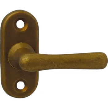 Okenní klika HS-kování Půloliva Elegant Cobra Povrch: mosaz natural