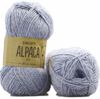 Příze Drops Alpaca MIX 9021 mlha