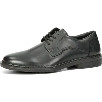 Pánské polobotky Rieker pánské komfortní společenské boty - černé