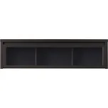 BRW Kaspian vitrína SFW1W/140 Wenge