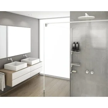 Mýdlenka Ronal Bathrooms (Sanswiss) Příslušenství Ronal profil nosný 2 poličky, 1 mýdlenka bílá mat