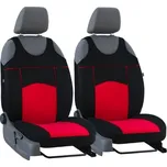 Autopotahy na přední sedadla Tuning Extreme Alcantara, barva červená