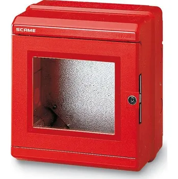 Rozvaděč Scame 676.35201 Roz. na omítku červený - 676.35201