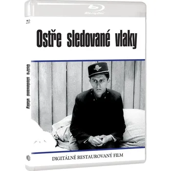 DVD film Ostře sledované vlaky Blu-ray (restaurovaná verze)