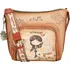 Kabelka Anekke Peace & Love Camel 38803-248 hnědá/béžová
