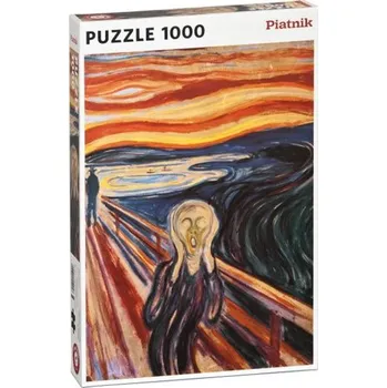 Puzzle Puzzle Munch - Výkřik 1000 dílků