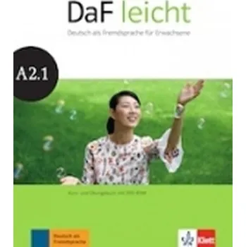 Německý jazyk DaF leicht A2.1 – Kurs/Arbeitsbuch + DVD-Rom