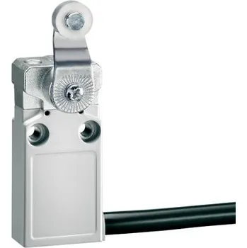 Elektroinstalační materiál LOVATO Electric KPE2L11 kovové koncové spínače s kabelem, Kovová kladka, ?14x4,5, 1Z+1V pomalé, kabel 2m