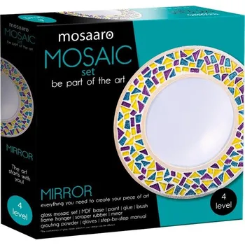 Výtvarná sada MOSAARO Sada na výrobu mozaiky - Zrcadlo