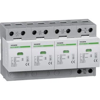 svodič přepětí Noark 105507 Svodiče přepětí Ex9UE1+2 25 4P 280